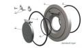 SKS315S6 SS 316 Single Plate Wafer Check Valve