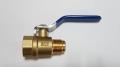 SKS 520-1 Forged brass ball valve with flare ends