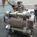 SKS234 SS 304 Lockable Handle Ball Valve