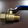 SKS 520-1 Forged brass ball valve with flare ends