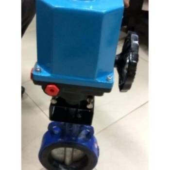 SKS116EEA CI Wafer Type Butterfly Valve with Electric Actuator PN: 16