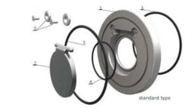 SKS315S6 SS 316 Single Plate Wafer Check Valve