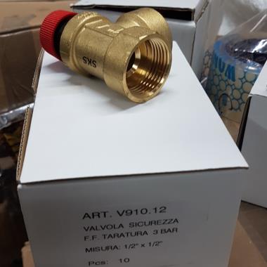SKS910 Forged Brass Safety Valve