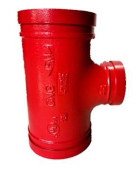CNG Fire Lock Grooved Reducing Tee