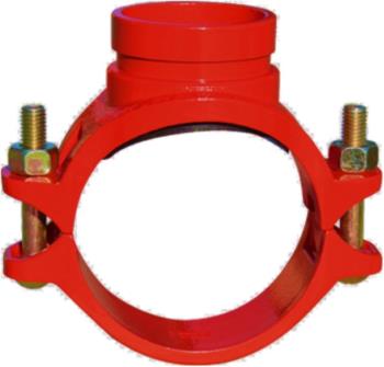 CNG Grooved Mechanical Tee