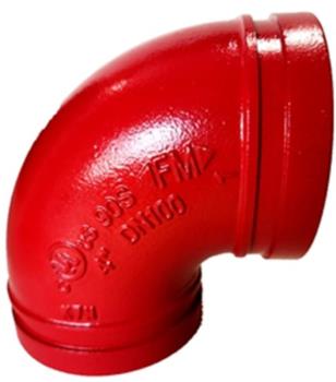 Fire Lock 90° Elbow Std Radius