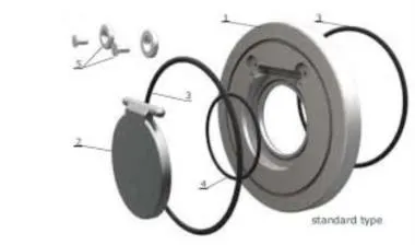 SKS315S4 SS 304 Single Plate Wafer Check Valve