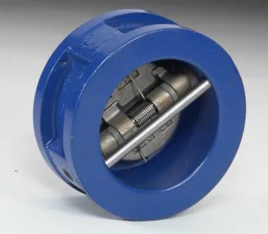 SKS310S6D CI Dual Plate Wafer Check Valve (NRV) SS 316 Disc (PN 16)